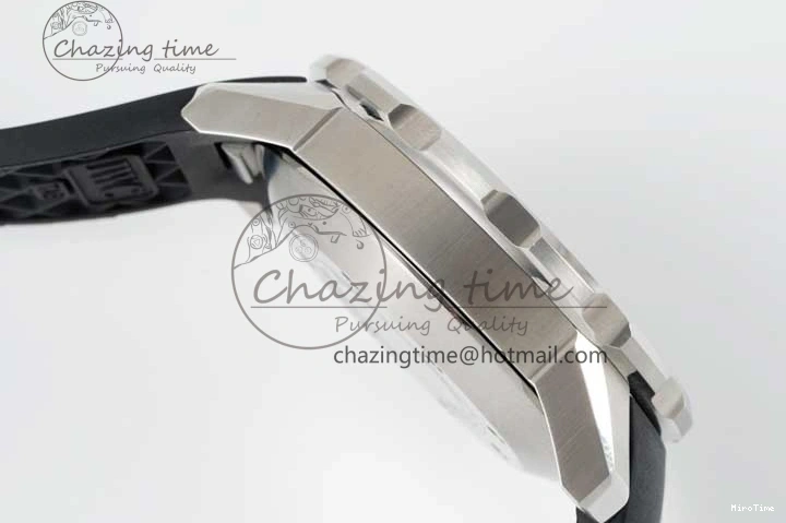 MIROTIME 0120 Aquatimer Automatic SS RSF 1:1 Best Edition White Orange Dial on Black Rubber Strap A Supportive 7069